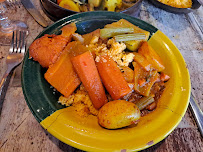 Couscous du Restaurant tunisien Le Petit Bleu à Paris - n°3