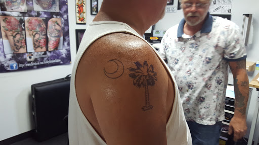 Find tattoo sleeve cover up ideas for your next unique tattoo in Summerville at Mystic Tiki Tattoo Studio & Gallery