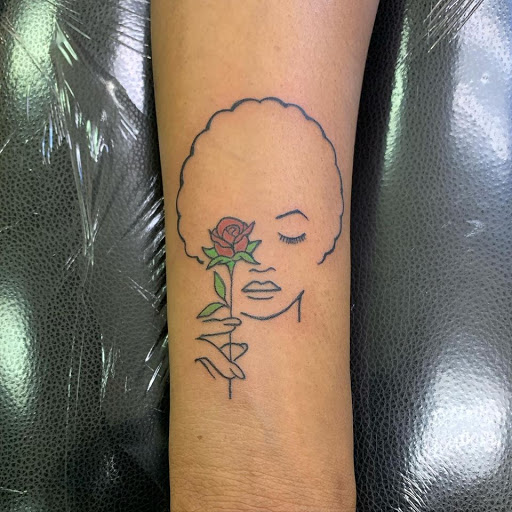 Explore star and moon tattoo ideas, creative tattoo ideas in Kenner, available at Tattoology