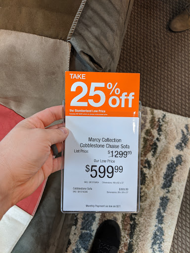 Furniture Store «Slumberland Furniture», reviews and photos, 1831 E Independence St, Springfield, MO 65804, USA