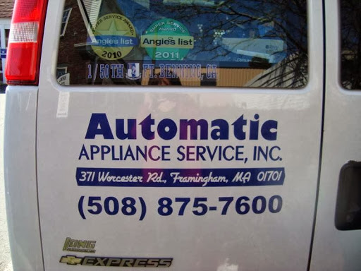 Appliance Store «Automatic Appliance Service Inc.», reviews and photos, 371 Worcester Rd, Framingham, MA 01701, USA