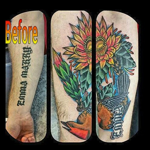 Explore good neck tattoo ideas, creative tattoo ideas in Vancouver, available at Studio X Tattoos & Piercings