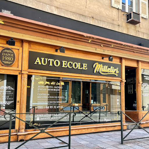 Auto-École Milleliri (1 Rue Cardinal Viale Prelà) à Bastia, Haute-Corse (2B)