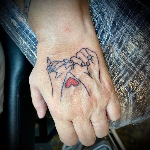 Explore grandchildren tattoo ideas, creative tattoo ideas in Pineville, available at Epic Ink Studio