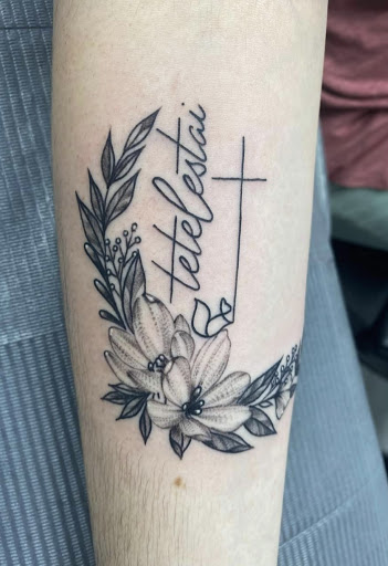 Explore lion cub tattoo ideas, creative tattoo ideas in Wake Forest, available at Revelation Ink Tattoo and Piercing