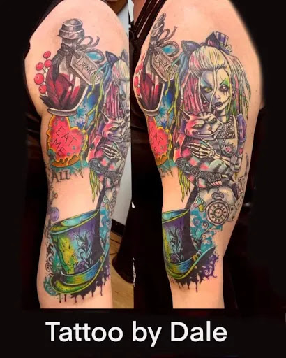 Explore forearm dragon tattoo ideas, creative tattoo ideas in Georgetown, available at Body Art Tattoos