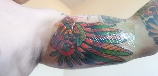 Explore cute tattoo filler ideas, creative tattoo ideas in Los Angeles, available at Tinta Rebelde hardcore tattoo