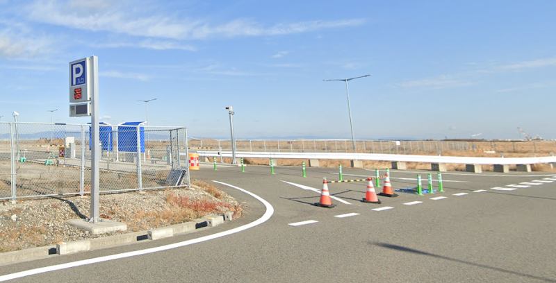 関西国際空港 臨時駐車場