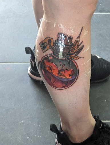 Explore tattoo ideas for marines, creative tattoo ideas in Clive, available at Wild Rose Tattoo & Piercing