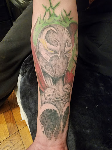 Explore cowboy boot tattoo ideas, creative tattoo ideas in Oakland Gardens, available at Art House Collective