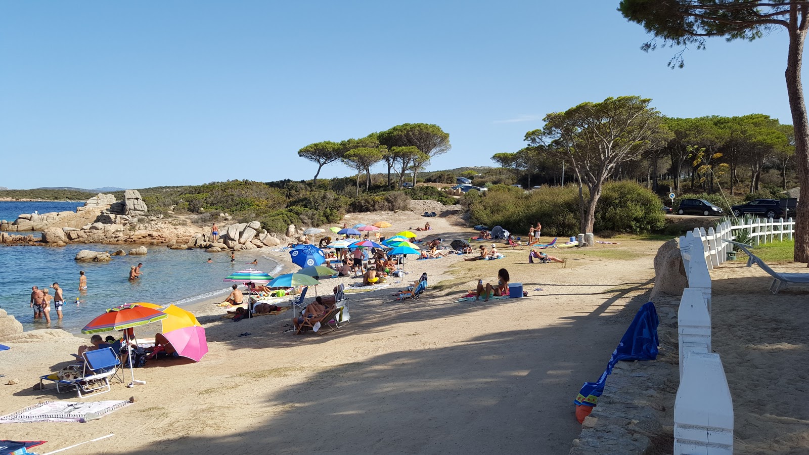 Foto van Spiaggia Conca Verde en zijn prachtige landschap