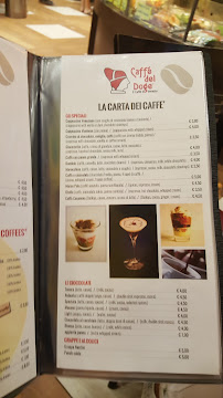 Caffè del Doge à Venice menu