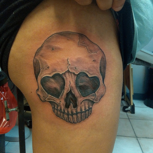 Explore tattoo ideas for cosmetologist, creative tattoo ideas in Bradenton, available at Memory Lane Tattoo Co.