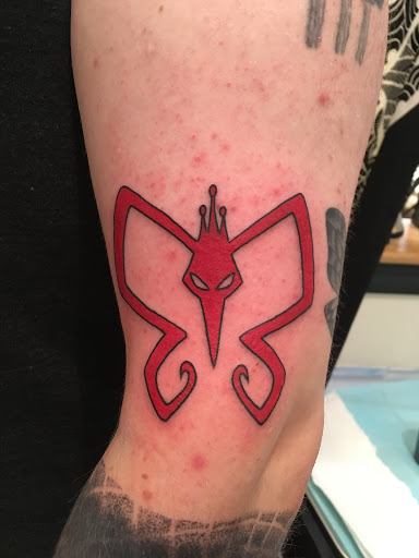 Explore shield maiden tattoo ideas, creative tattoo ideas in Jamaica Plain, available at Fat Rams Pumpkin Tattoo