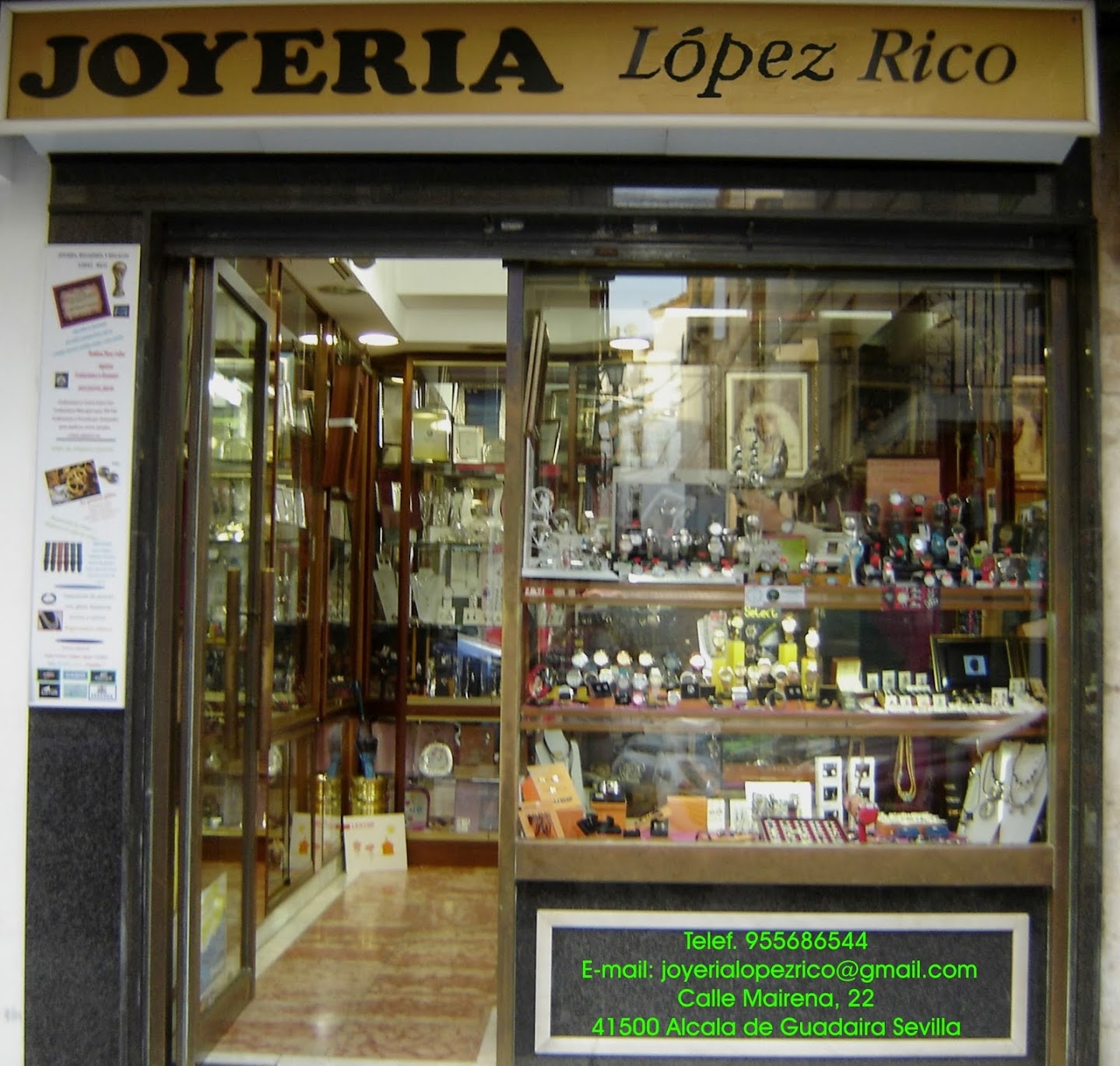 falta de aliento lanza Cumbre Joyeria López Rico - Joyería en Alcalá de Guadaíra