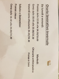 Menu du Vertone Hamburger Gourmet à Marsala