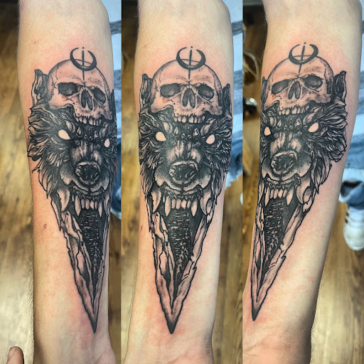 Explore mother and son matching tattoos ideas, creative tattoo ideas in Fort Oglethorpe, available at The Helm Tattoo & Piercing