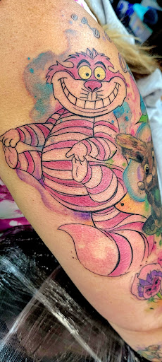 Explore simple cover up tattoo ideas, creative tattoo ideas in Benton, available at Spectrum Tattoo