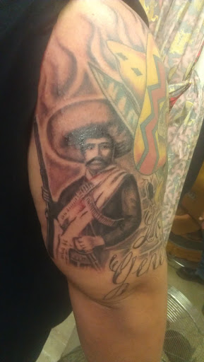 Explore female wonder woman tattoo ideas, creative tattoo ideas in Odessa, available at Little Dragon Tattoos Studio