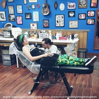 Tattoo Shop «Bayou City Body Shop Tattoo Studio», reviews and photos, 4025 Hwy 6 N #105b, Houston, TX 77084, USA