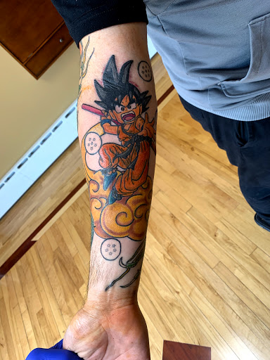 Explore raiders tattoo ideas, creative tattoo ideas in Minneapolis, available at Nokomis Tattoo