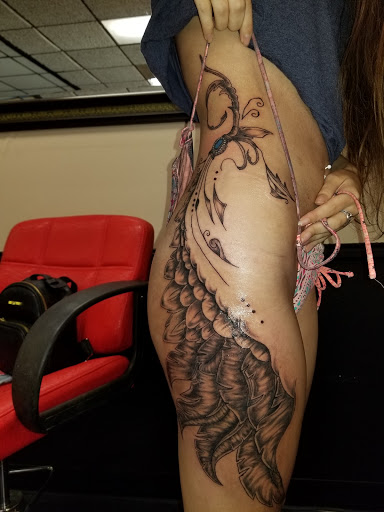 Explore goddess tattoo ideas, creative tattoo ideas in Onalaska, available at Divine Designs tattoo studio