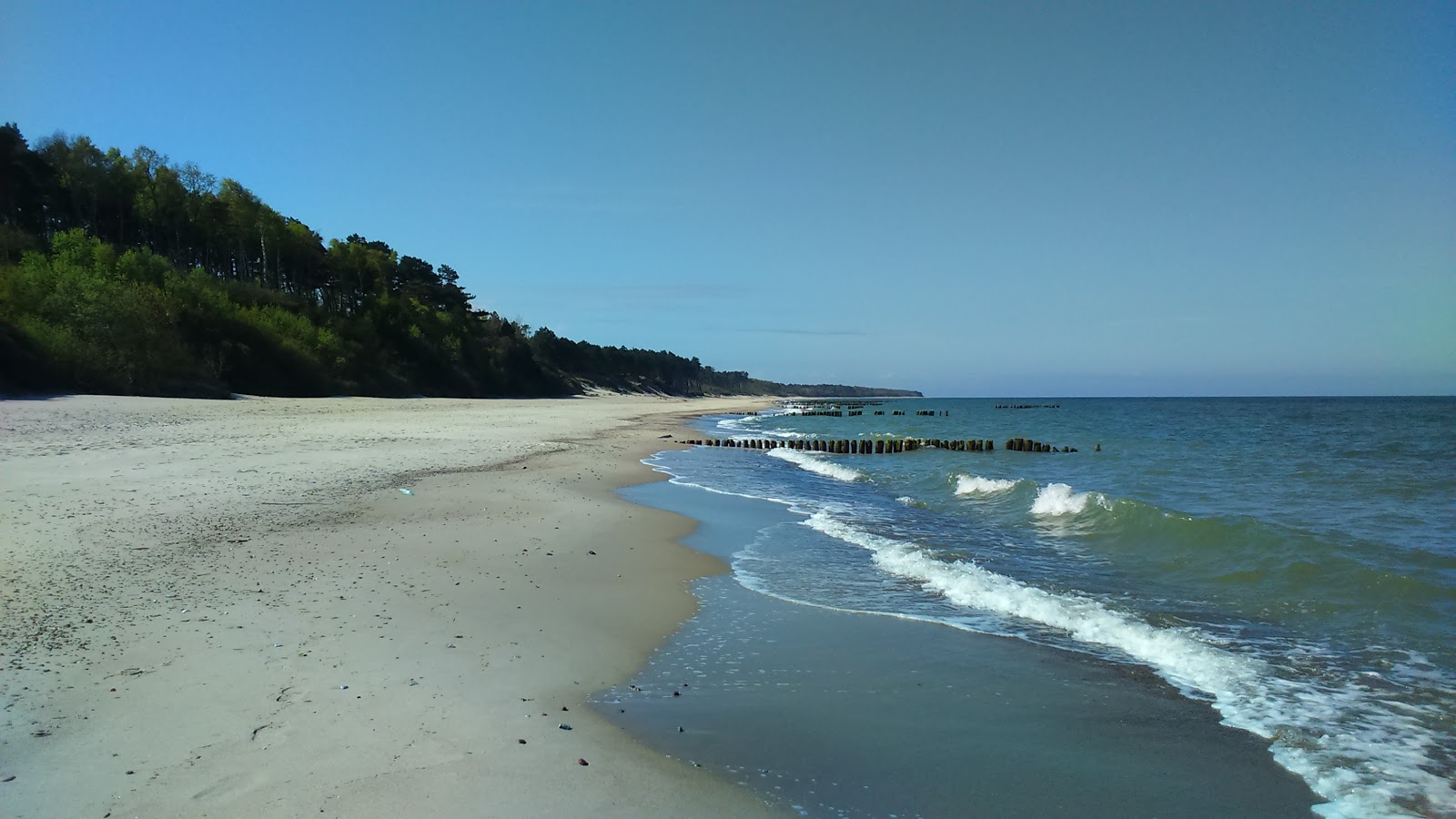 Photo de Rusinowo beach avec un niveau de propreté de très propre