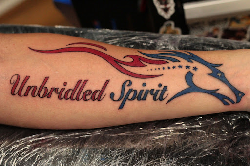 Explore upper thigh tattoo ideas, creative tattoo ideas in Homosassa, available at Citrus Tattoos