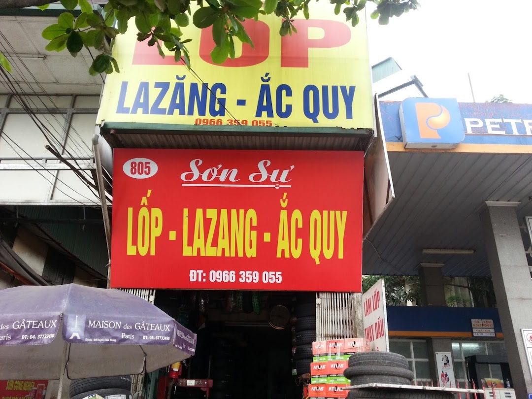 Cửa hàng Săm lốp - Lazang - Ắc Qui Sơn Sự