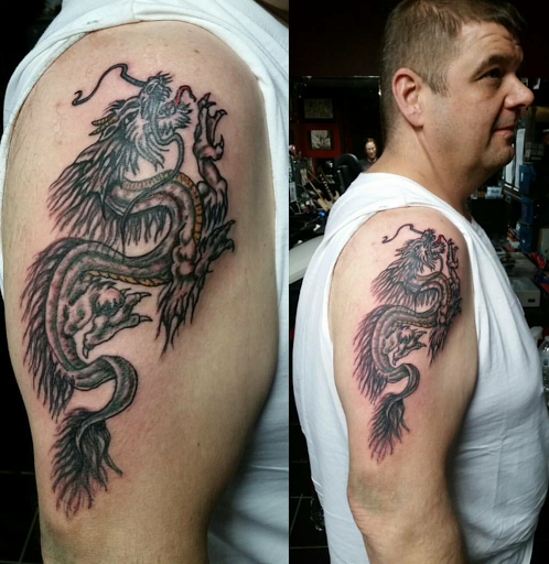 Explore truck driver tattoo ideas, creative tattoo ideas in Erie, available at EliKingInk