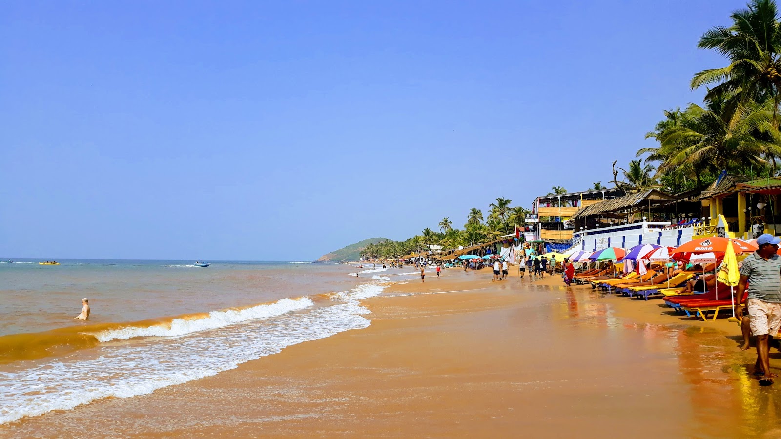 Foto de Playa de Anjuna con muy limpio nivel de limpieza