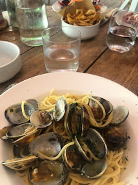 Spaghetti alle vongole du Restaurant méditerranéen Le Marais - Restaurant, Bar et Plage à Hyères à Hyères - n°9