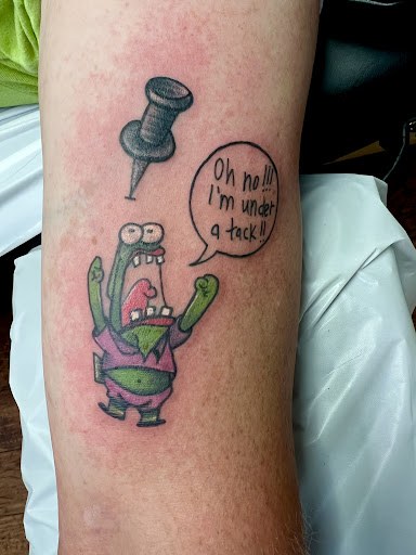 Explore leg sleeve tattoo ideas for men, creative tattoo ideas in Adrian, available at Good Life Tattoo Co.