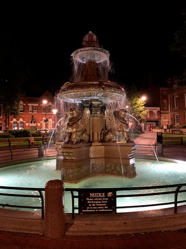 Town Hall Square Fountain Leicester