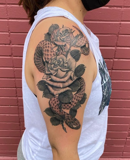 Explore writing ideas for tattoos, creative tattoo ideas in Austin, available at Triple Crown Tattoo