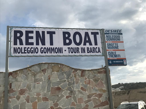Desirèe Noleggio gommoni Vieste, rent boat, grotte marine, Isole Tremiti