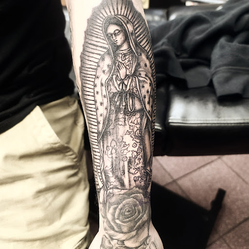 Explore albanian tattoo ideas, creative tattoo ideas in Longview, available at Fugis Tattoo Shop