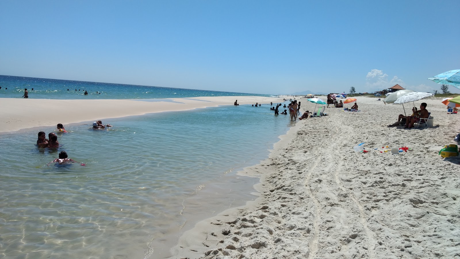 Foto von Praia do Dentinho wilde gegend