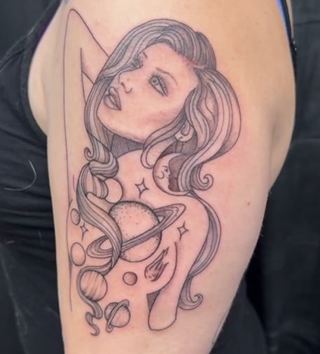 Explore virgo tattoo ideas female, creative tattoo ideas in Yakima, available at Ink & Ivy Tattoo Studio