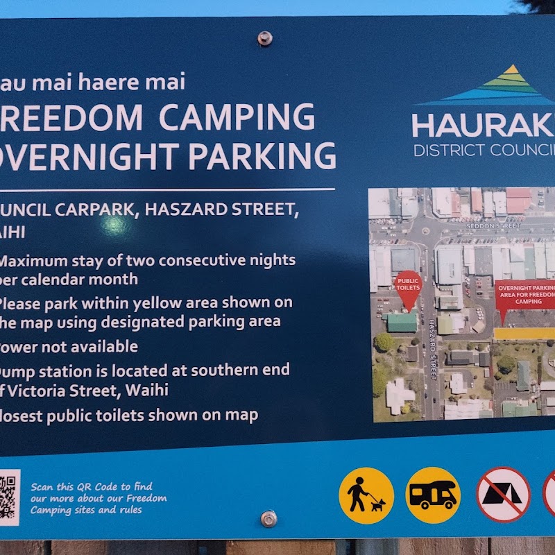 Hauraki District Council Carpark Freedom Camping