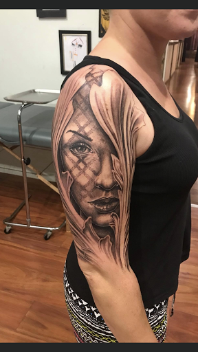 Find creepy tattoo ideas for your next unique tattoo in Sunbury at Absinthe Tattoo