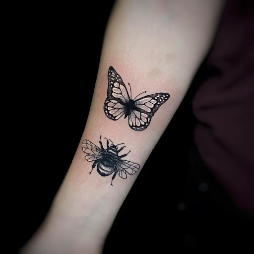 Explore tattoo handwriting ideas, creative tattoo ideas in Pittsburgh, available at Human Canvas Tattoo & Piercing Pgh