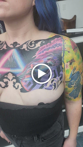 Explore small compass tattoo ideas, creative tattoo ideas in Kearney, available at Divine Tattoo Parlor North