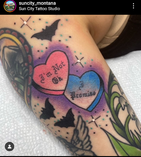 Explore belly tattoo ideas, creative tattoo ideas in El Paso, available at Sun City Tattoo Montana