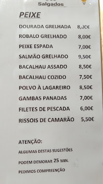 Ás dos Salgados à Lisbon carte