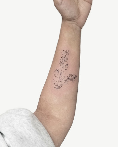 Explore girly sleeve tattoo ideas, creative tattoo ideas in Sunnyvale, available at Greego tattoo