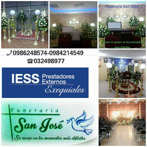 Opiniones de FUNERARIA SAN JOSE AMBATO en Ambato - Funeraria