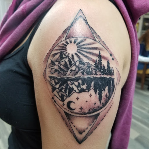 Explore dream catcher tattoo ideas, creative tattoo ideas in Coeur D Alene, available at Inkworld Tattoo
