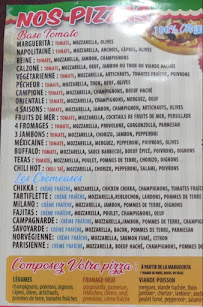 Menu / carte de La bidoche à Rosny-sous-Bois
