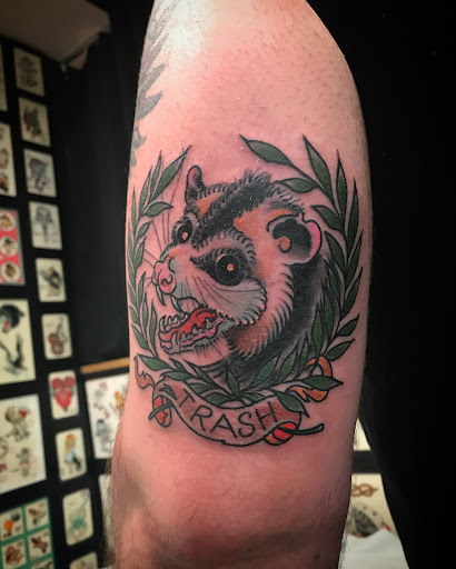Explore party tattoo ideas, creative tattoo ideas in Libertyville, available at Lucky Seven Tattoo